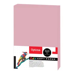Papir fotok. Optima A4 500/1 pink 80g