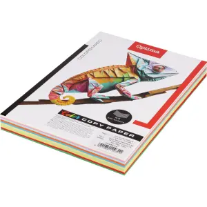 Papir fotok Optima A4 250/1 mix 10 color