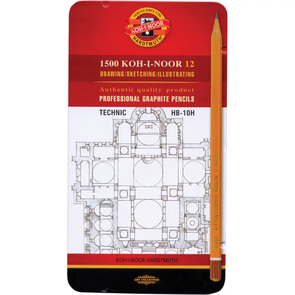 Set grafitnih svinčnikov Koh-i-noor Tehn