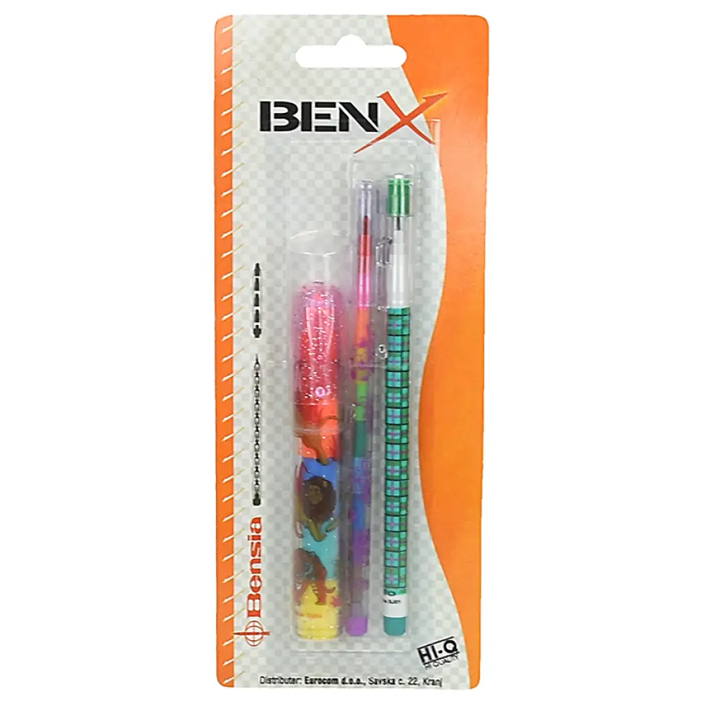 BENSIA - GRAF.SV+BARVICA+RADIRKA - BLIST