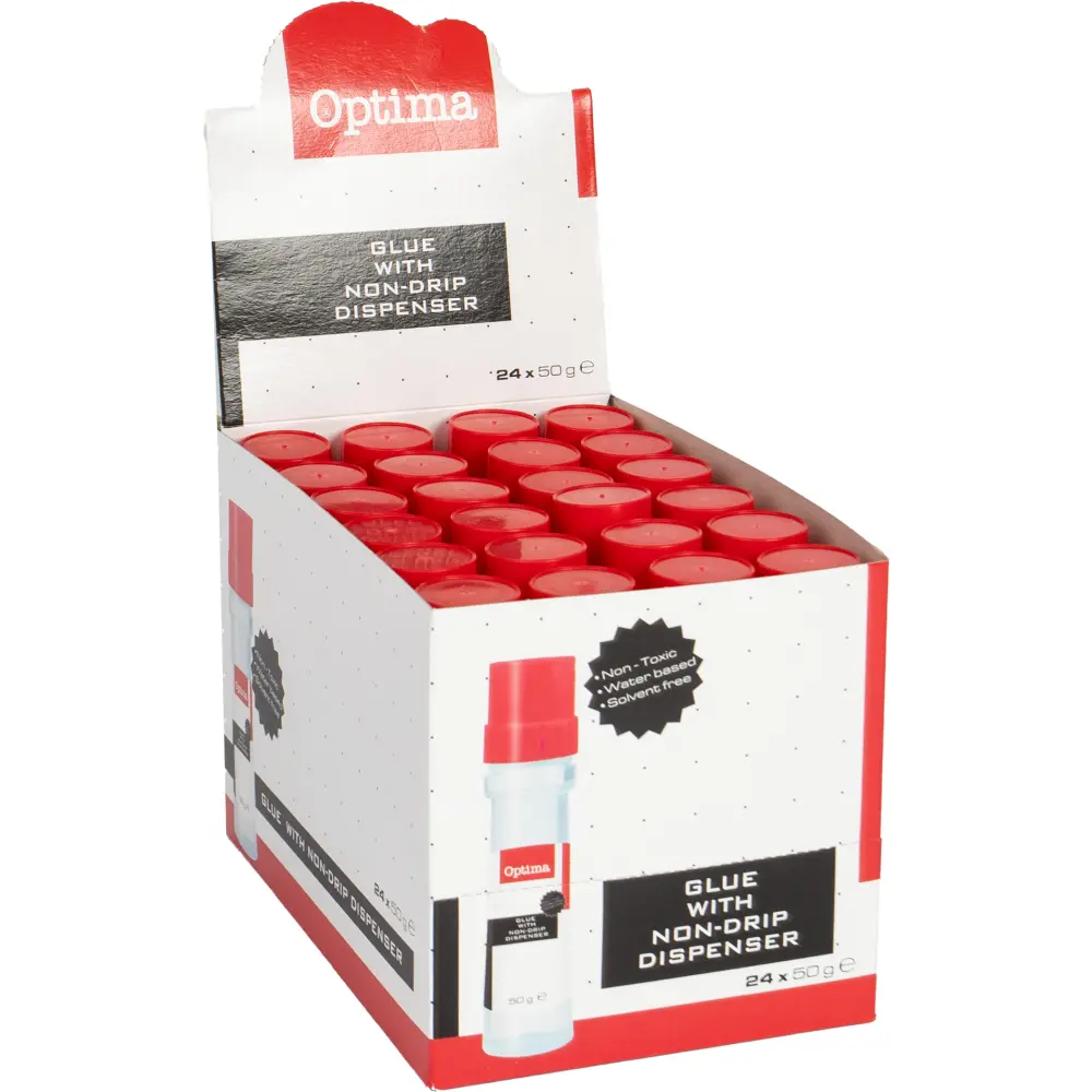 LIQUID GLUE OPTIMA WITH DISPENSER 50G