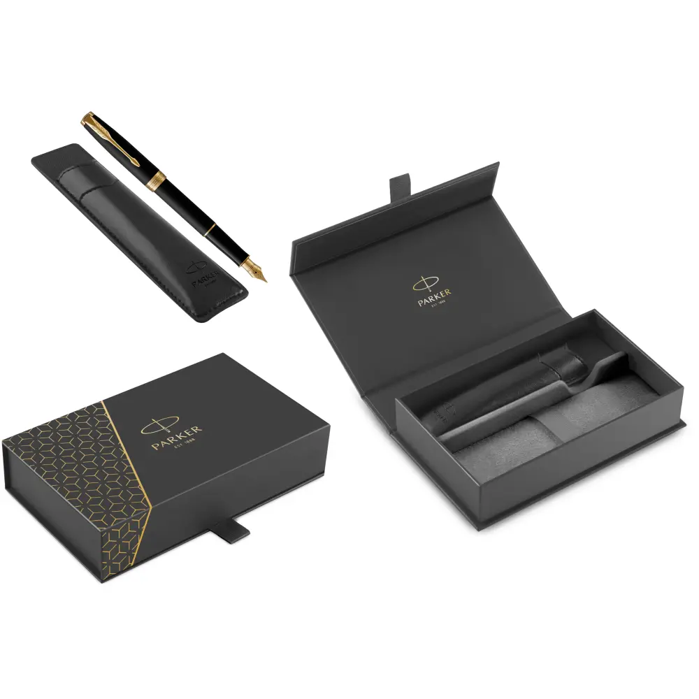 SET PARKER SONNET MAT ČRNA FP GT F+ ETUI