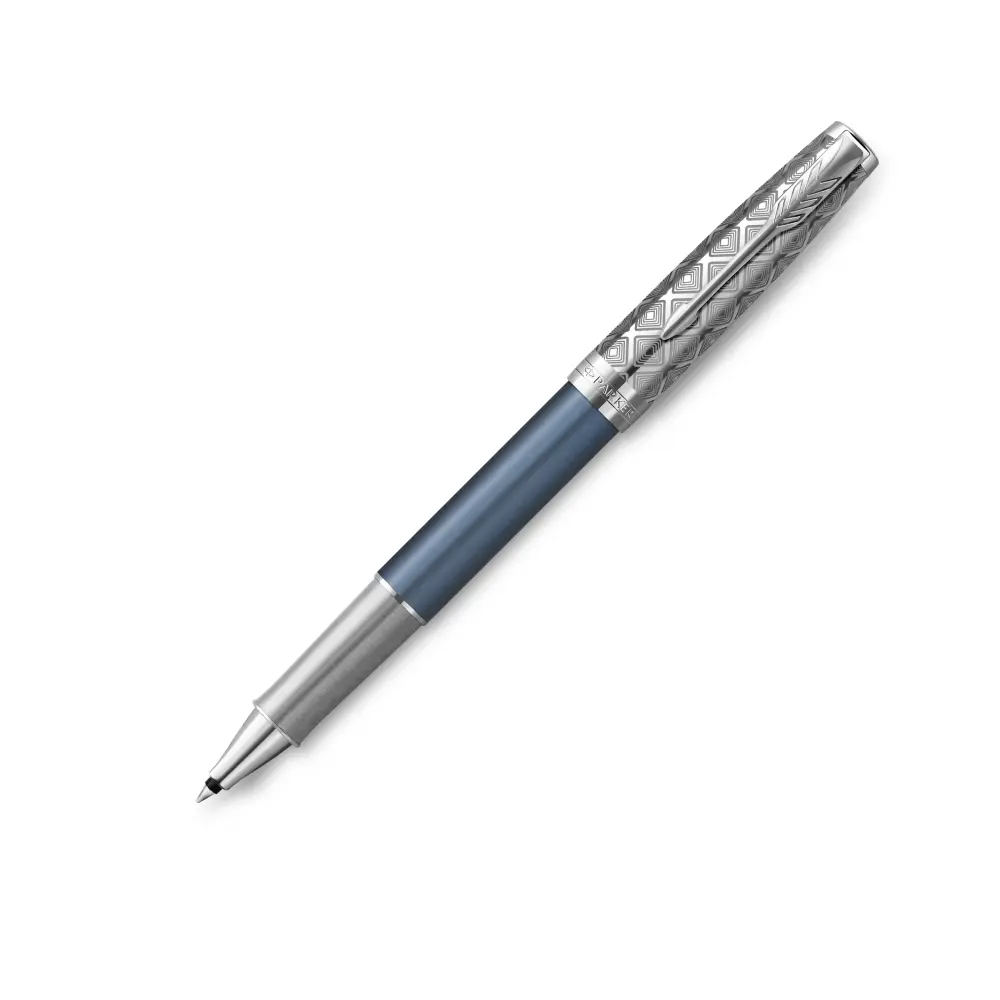 Roler Parker Sonnet metal modra