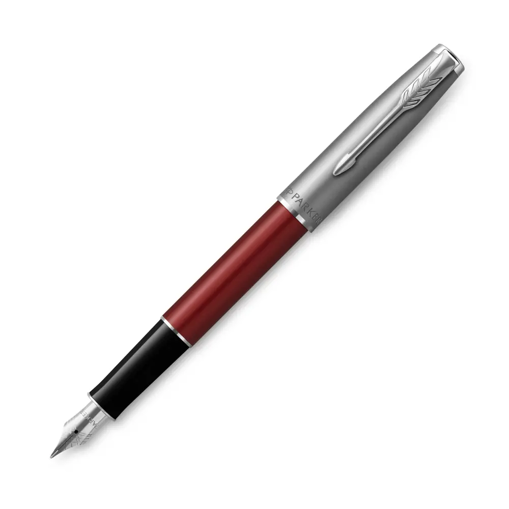 PERO NAL. PARKER SONNET METAL RDEČA CT F