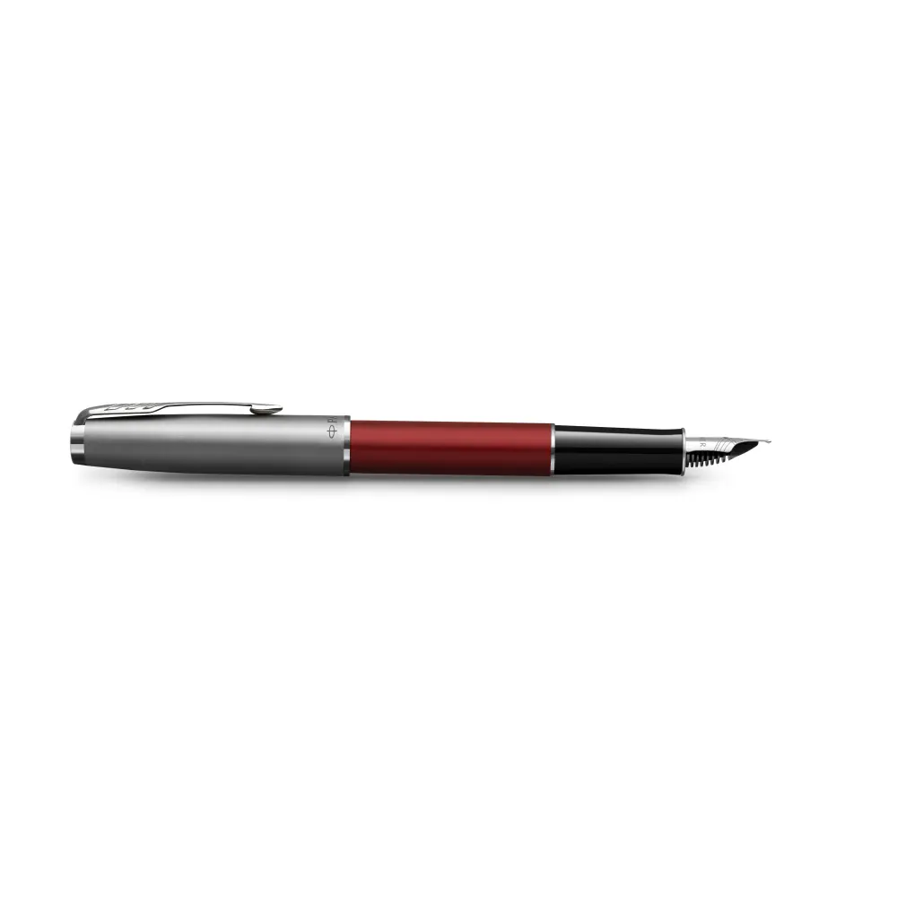 PERO NAL. PARKER SONNET METAL RDEČA CT F