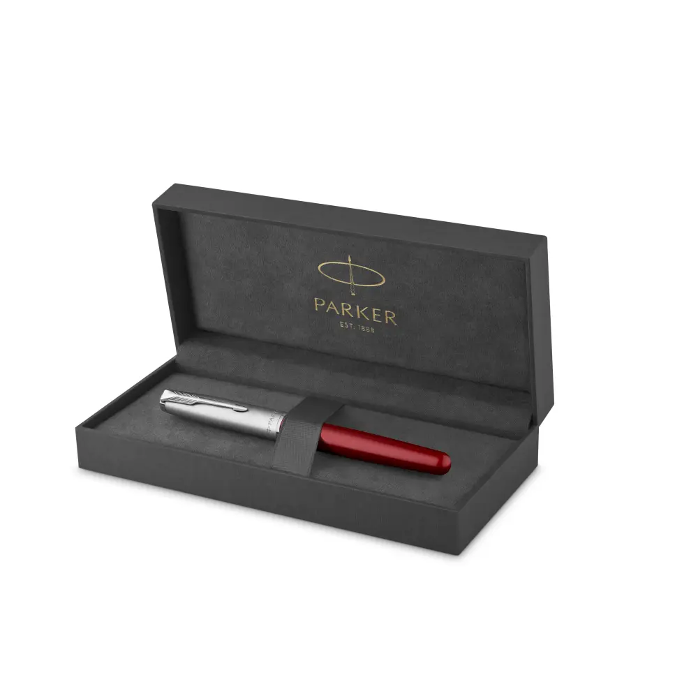 PERO NAL. PARKER SONNET METAL RDEČA CT F