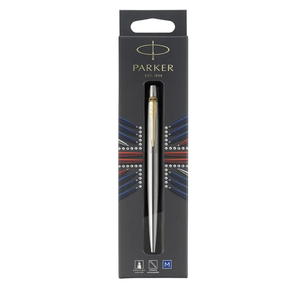 Ballpoint pen Parker Jotter Steel GT-bli