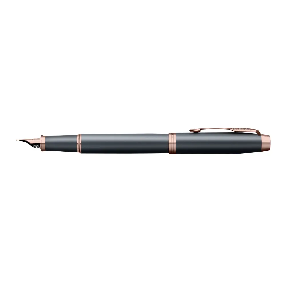 PERO NAL. PARKER IM SLATE PINK GOLD F