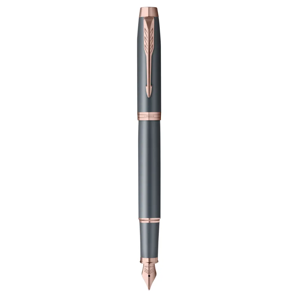 PERO NAL. PARKER IM SLATE PINK GOLD F