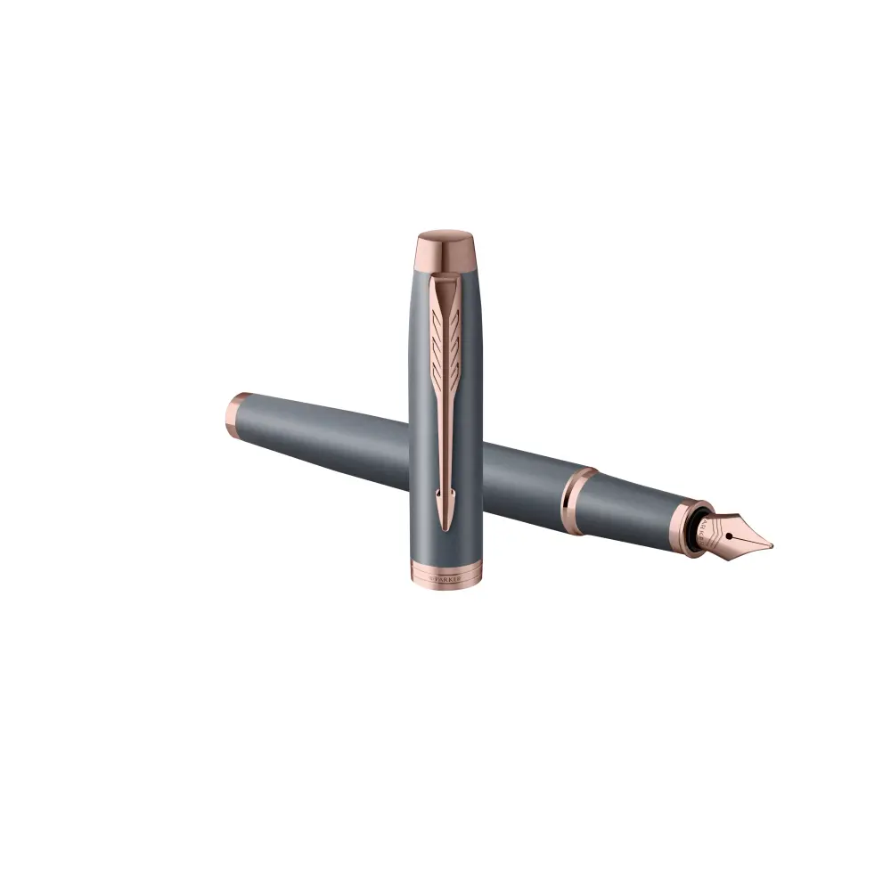 PERO NAL. PARKER IM SLATE PINK GOLD F