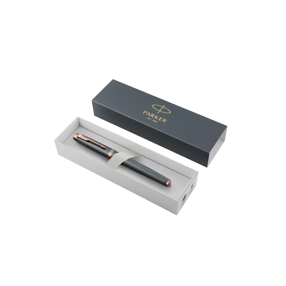 PERO NAL. PARKER IM SLATE PINK GOLD F