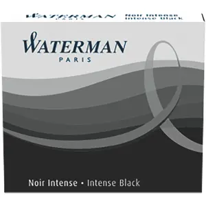 Bombice Waterman črne 6/1