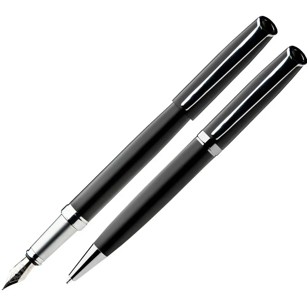 WRITING SET AURORA BP+FP BLACK