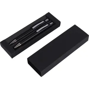 WRITING SET ALU MAT OSLO BP+MP BLACK