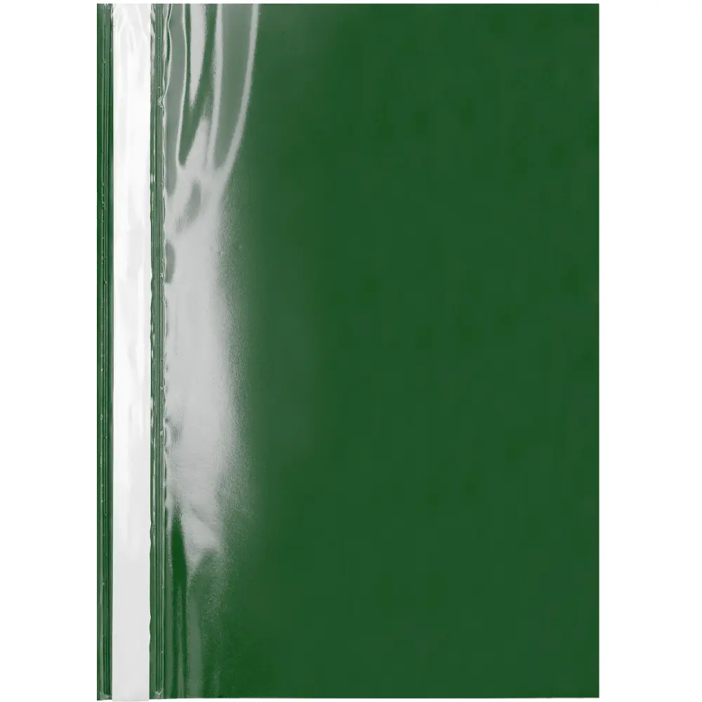 PVC folder with metal filing clip