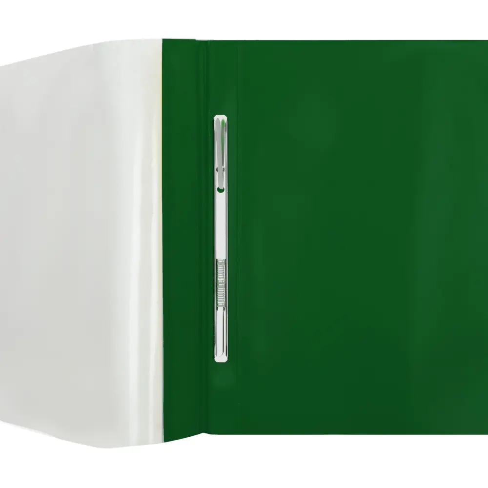 PVC folder with metal filing clip