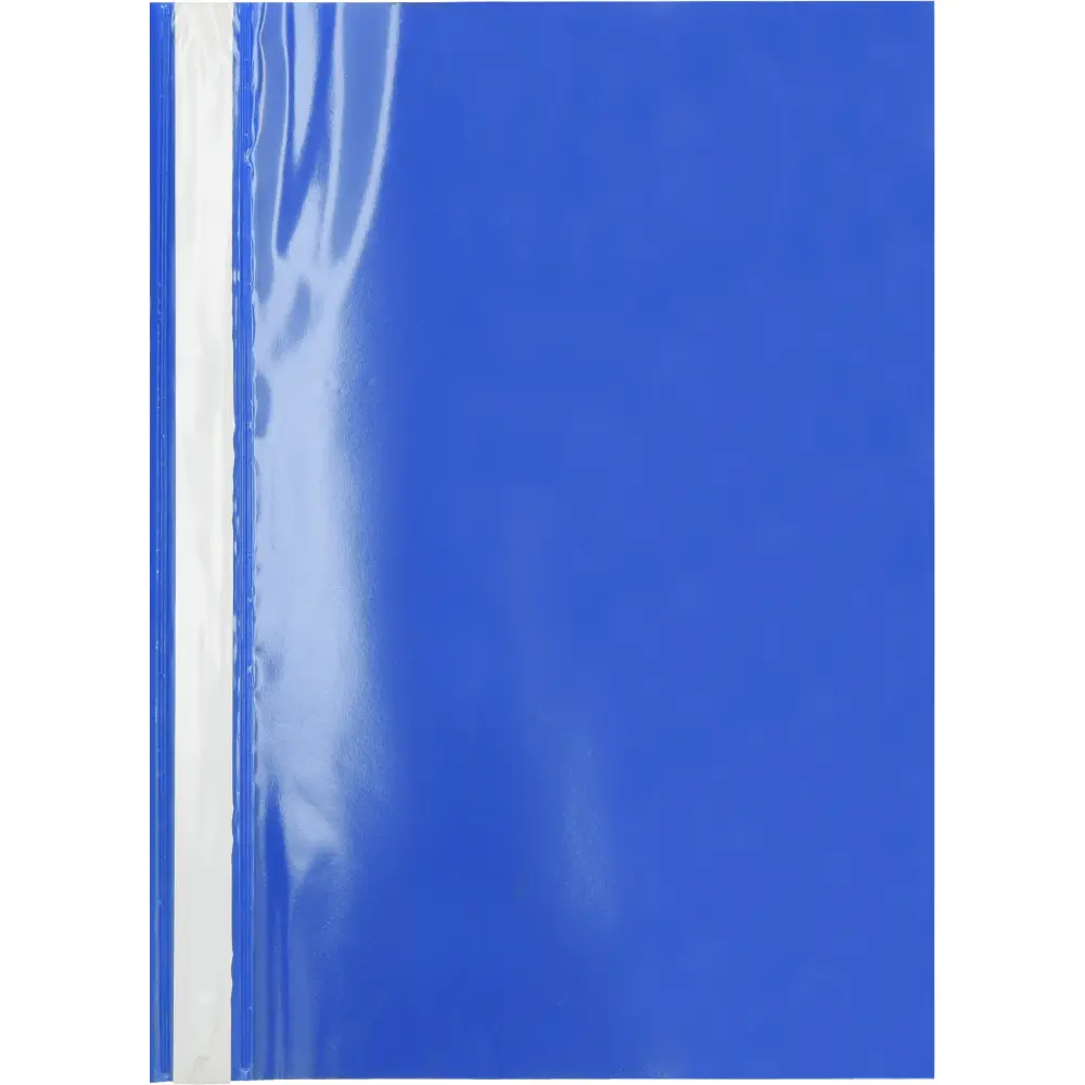 Plastic folder w/ metal clip