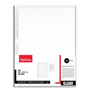 Ovojnica-U mapa, 11 lukenj, 40mik 10 kos