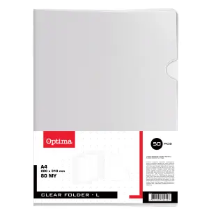 Ovojnica - L mapa, 80mik, 50 kos