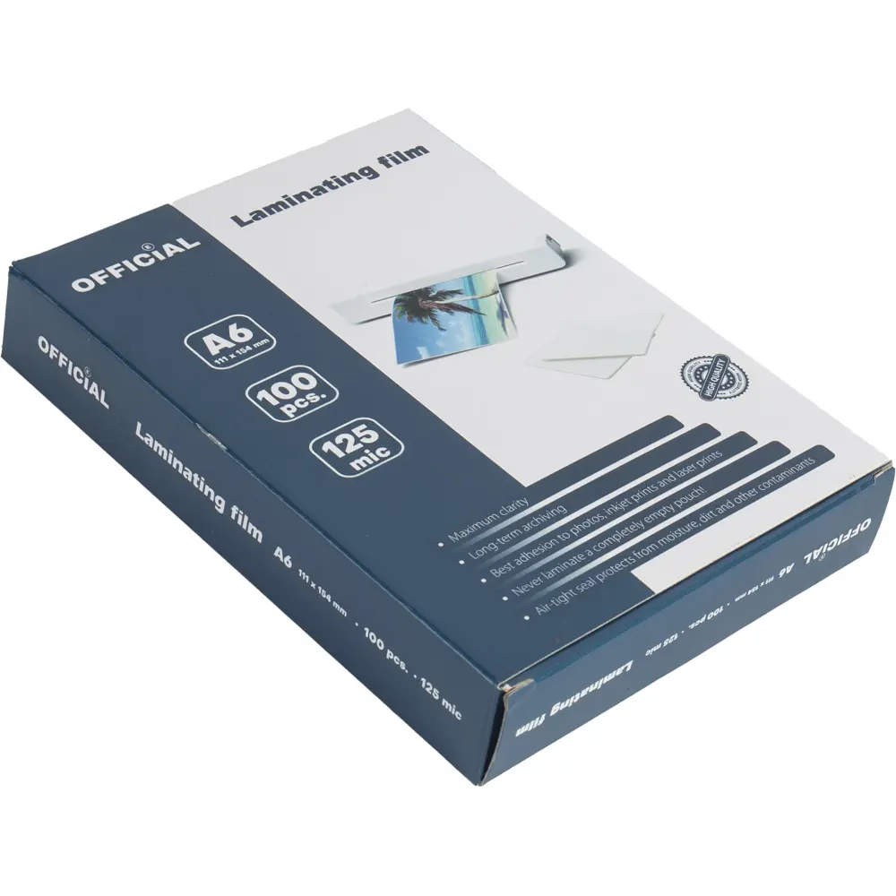 Žepki za plastificiranje A5 125mic 100/1