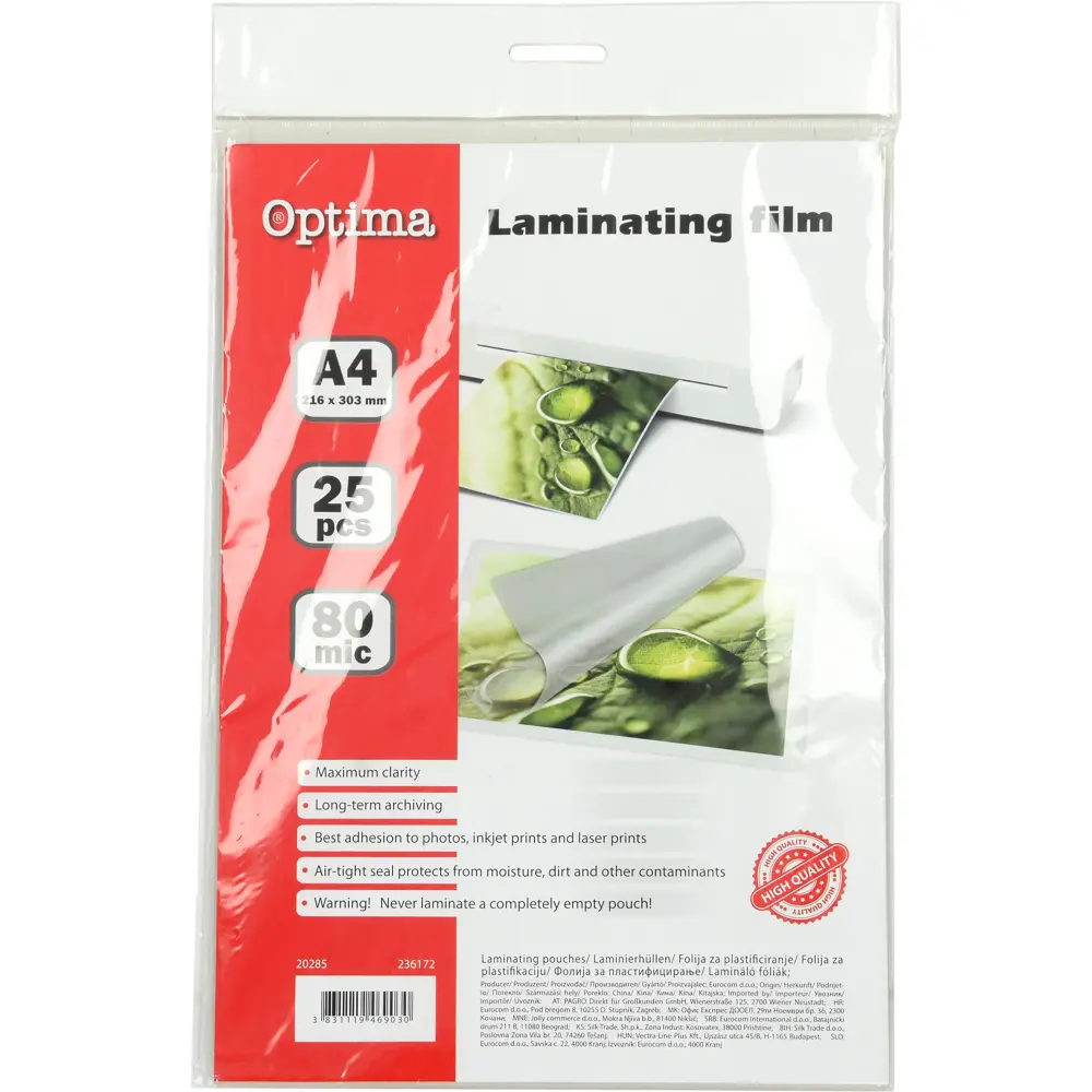 Žepki za plastificiranje A4