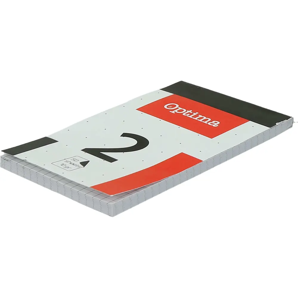 Lepljen blok Optima št. 2, mali karo