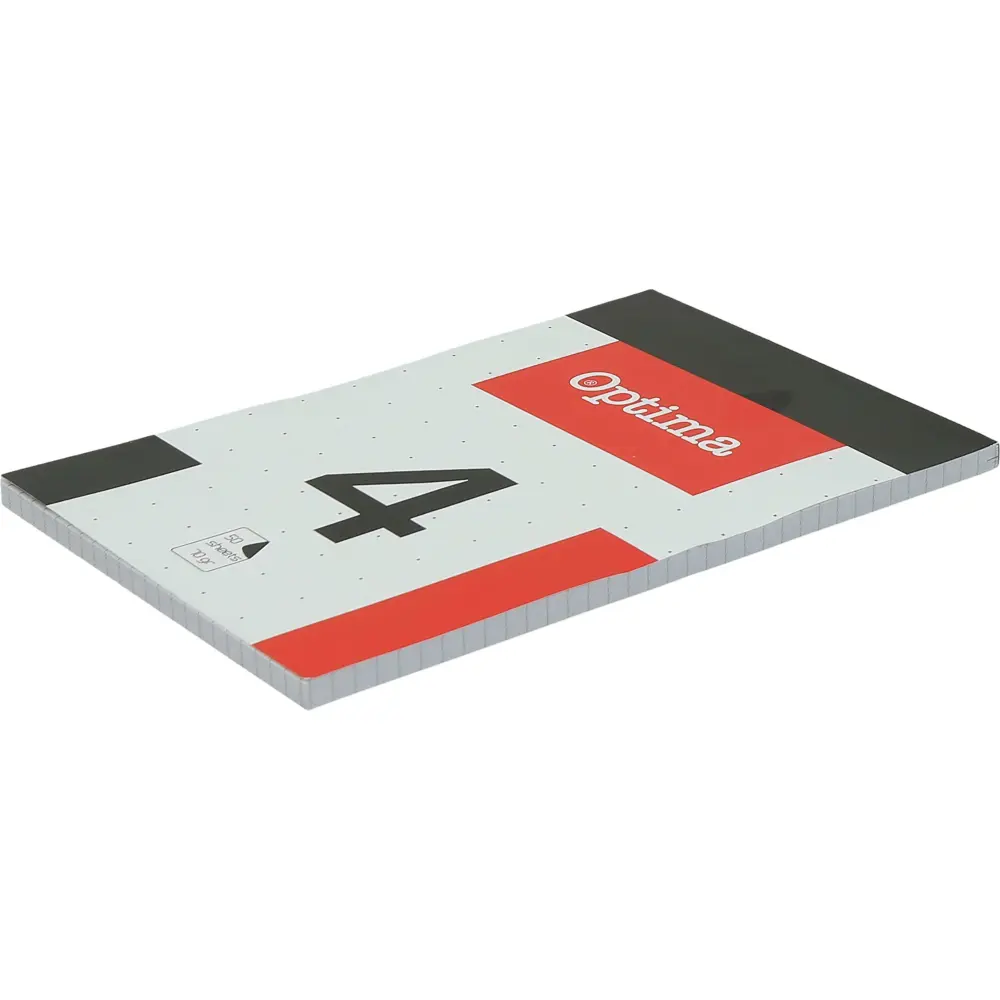 Lepljen blok Optima št. 4, mali karo