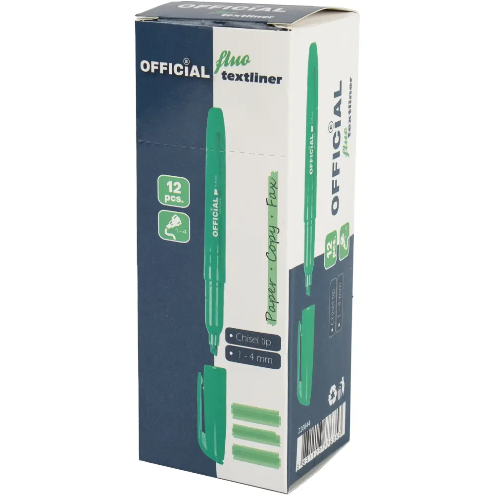 Označevalec besedila Official, zelen