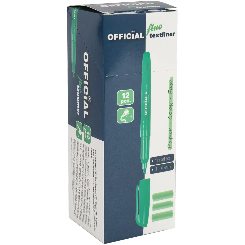 Označevalec besedila Official, zelen