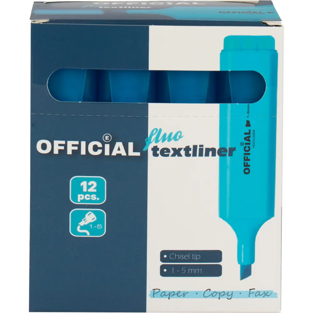 Označevalec besedila Official, moder