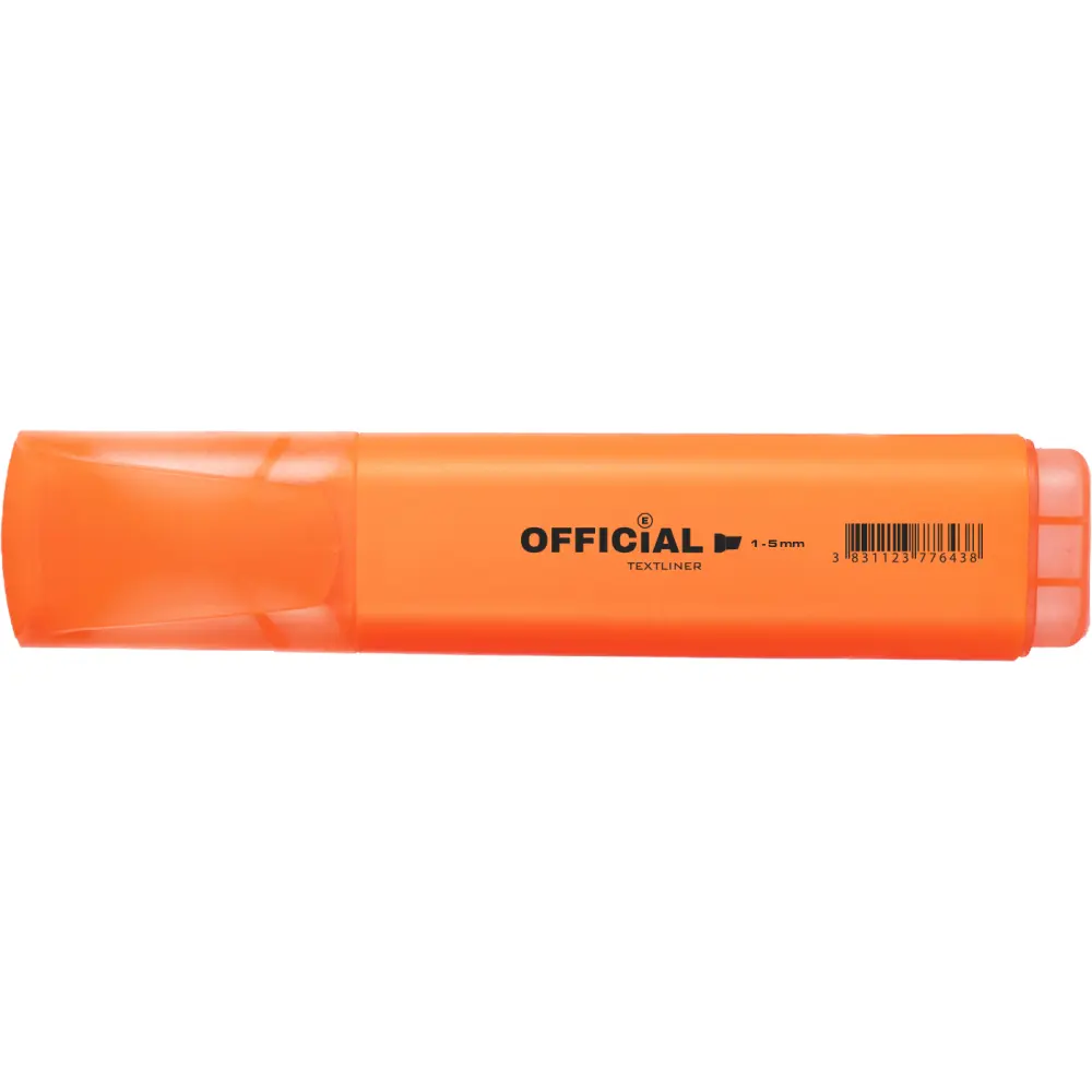 Označevalec besedila Official, oranžen
