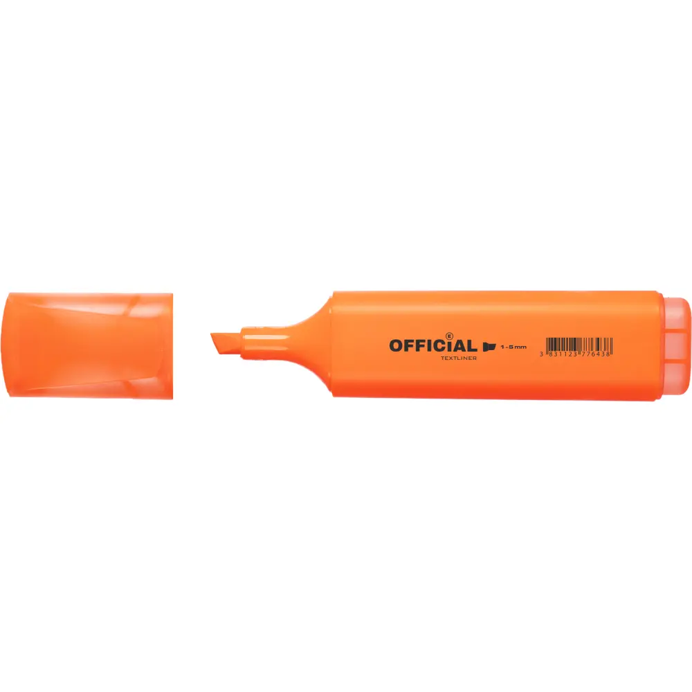 Označevalec besedila Official, oranžen