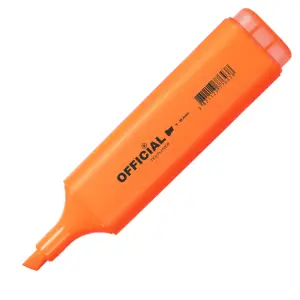 Označevalec besedila Official, oranžen