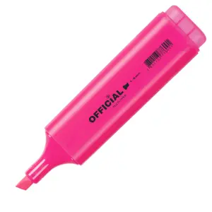 Označevalec besedila Official, roza