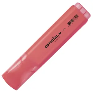 Označevalec besedila Official, rdeč