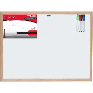 Magnetna tabla Optima, 60 x 90+ markerji
