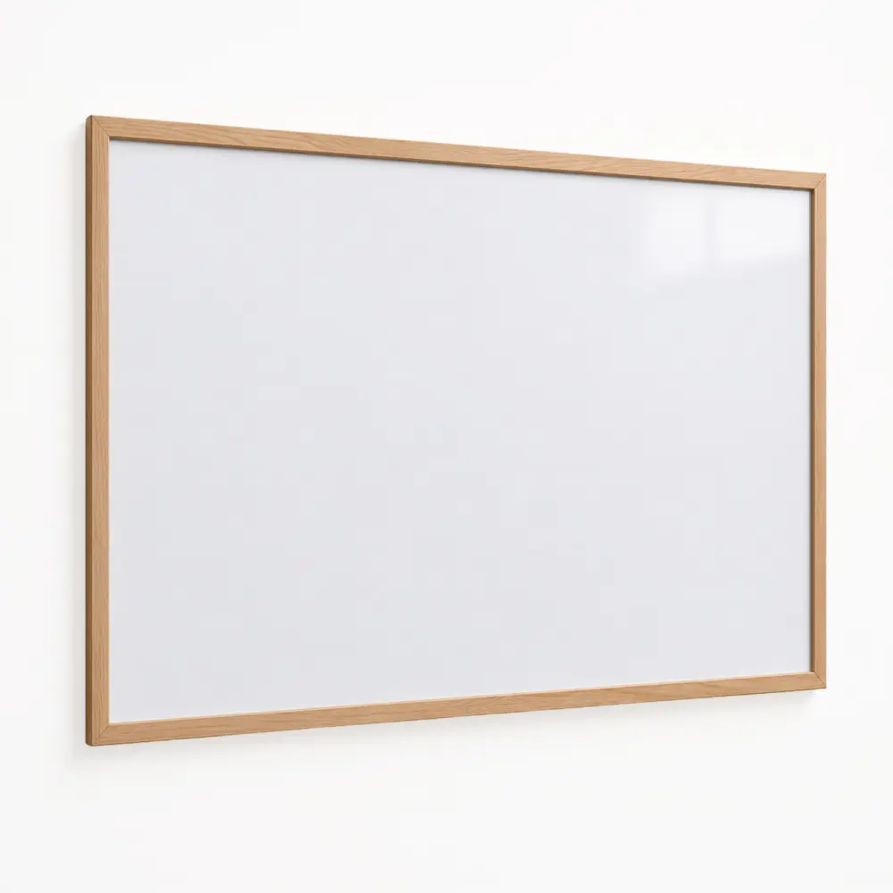 Tabla magnetna bela Optima, 30x40cm, les