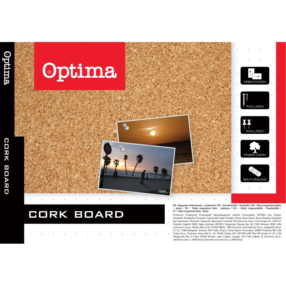 Pluta tabla Optima, 45 x 60