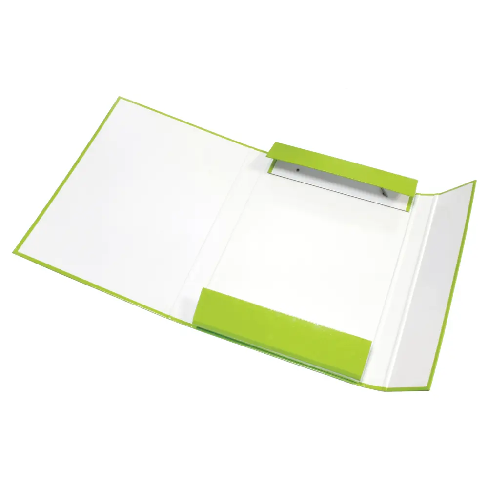 Mapa -škatla za zvezke z elastiko zelena