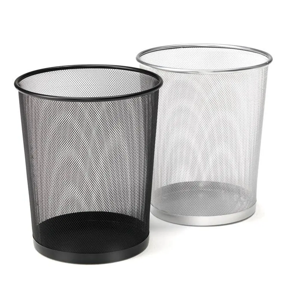 Kovinski koš za smeti Optima 20L, srebrn