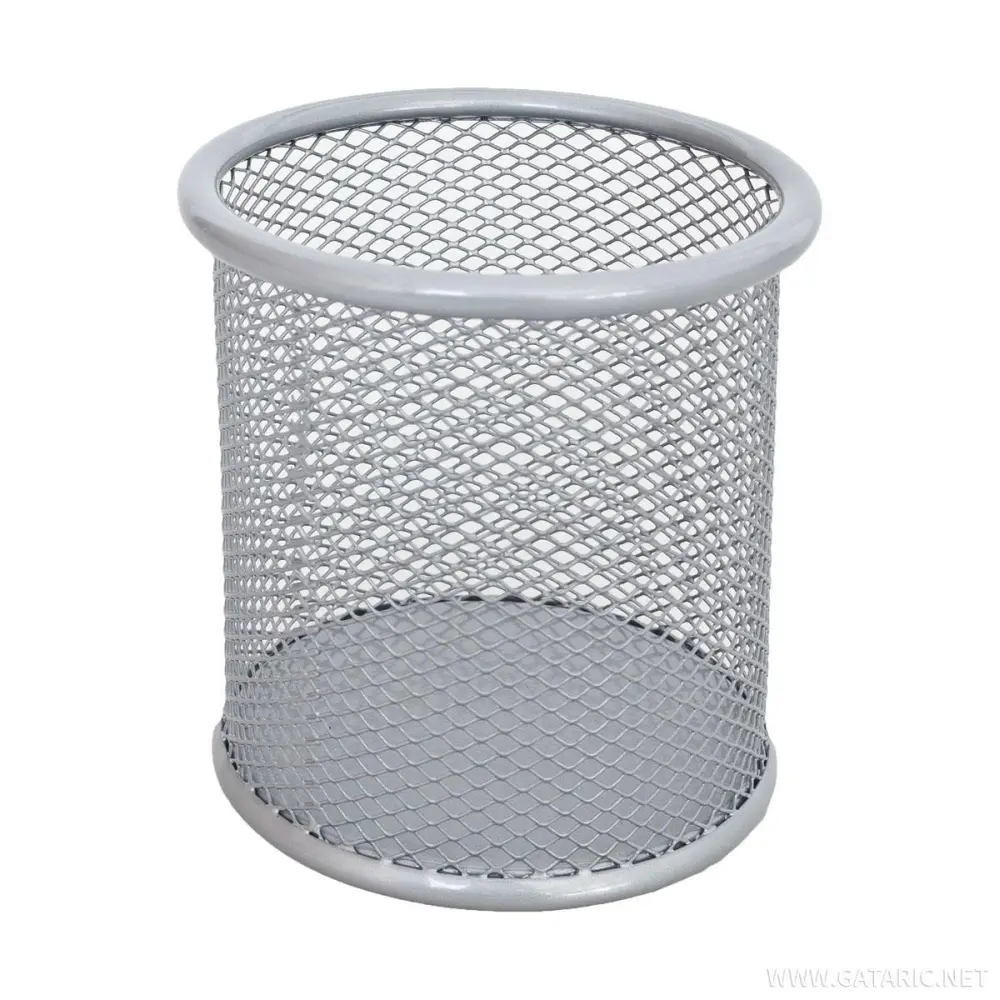 Kovinsko držalo za pisala Optima, srebrn