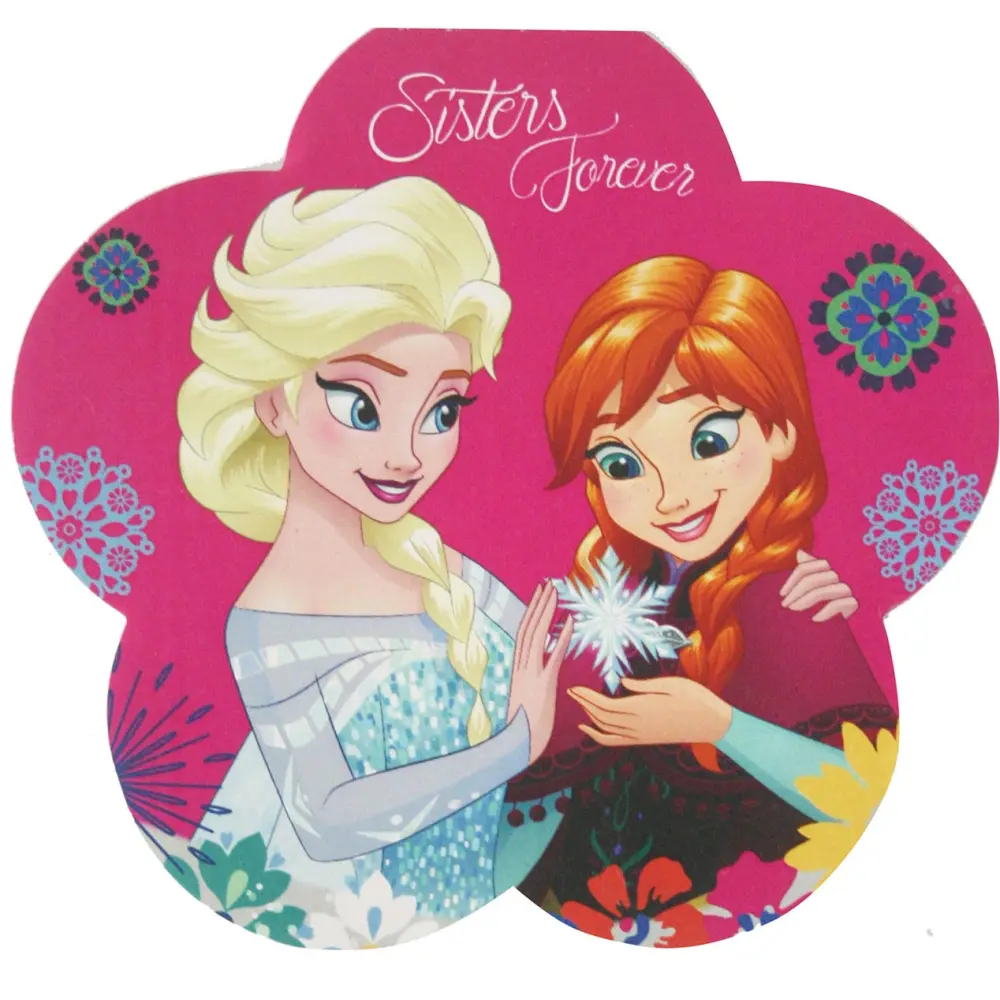 DIE CUT NOTE BOOK FROZEN
