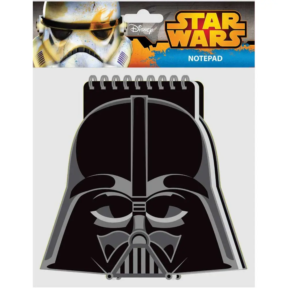 SPIRAL NOTEBOOK, SIZE: 15X15CM STAR WARS