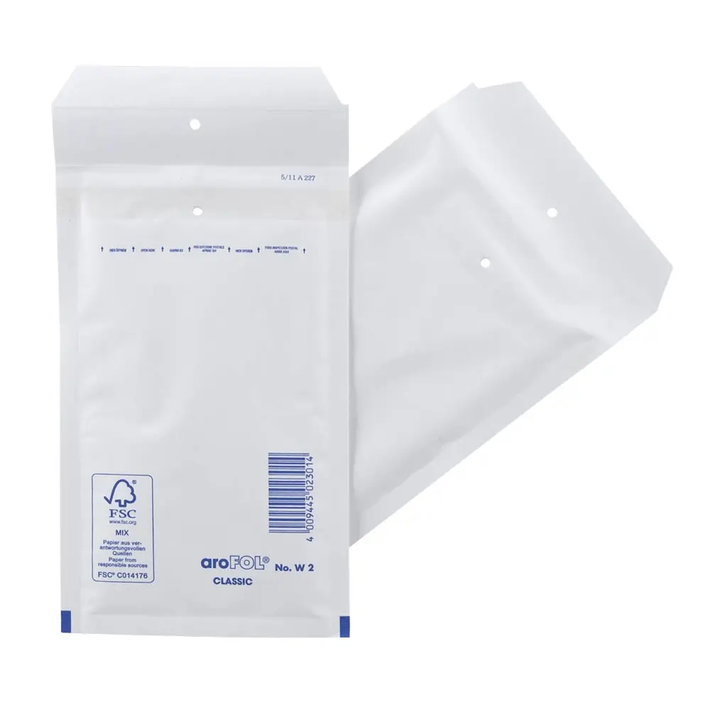 Brown padded envelope No. 2, 120x215mm