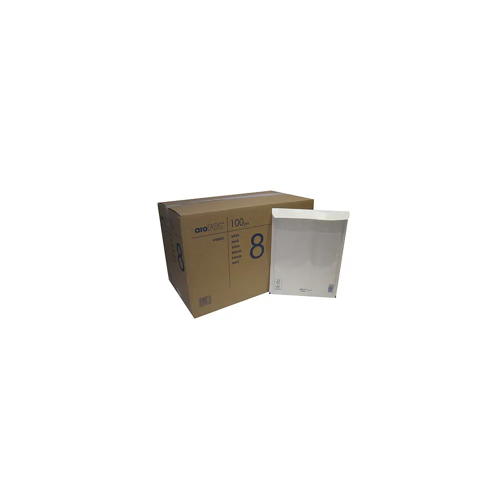 Brown padded envelope No. 8 270x360mm