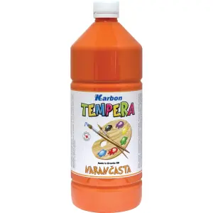 BARV. TEMPERA KARBON ORANŽNA 1000ML