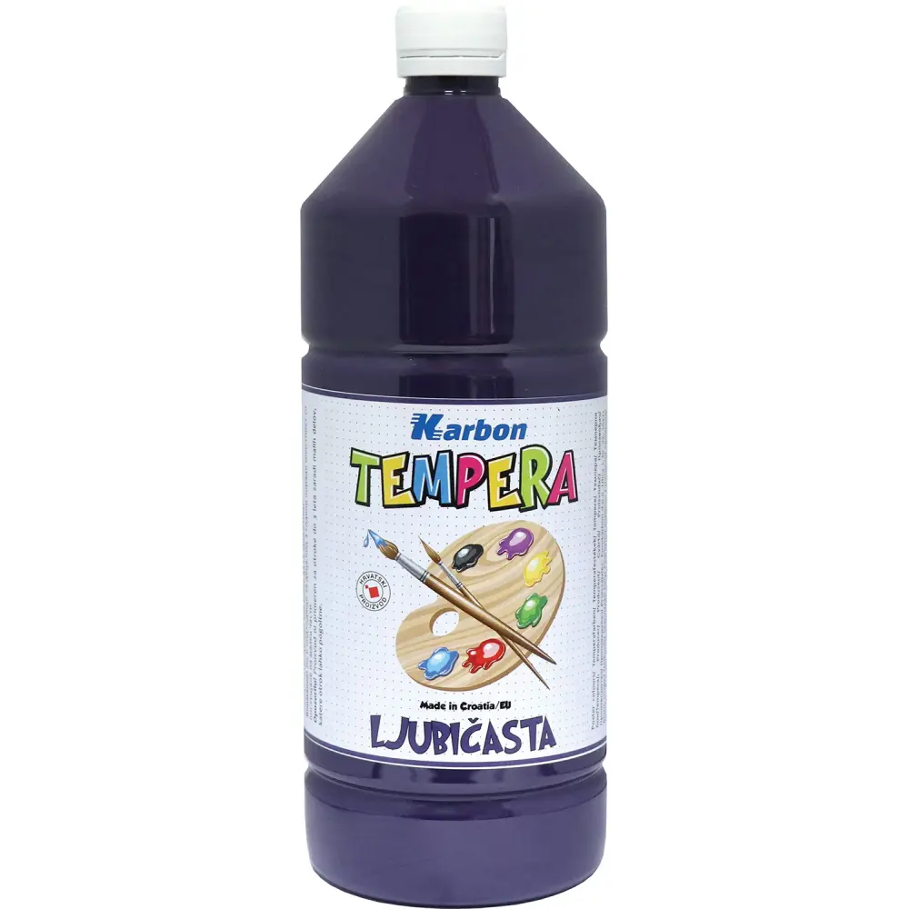 BARV. TEMPERA KARBON VIJOLIČNA 1000ML
