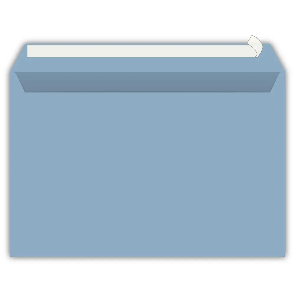 Kuverta B6 MODRA 120x180mm 80gr 50/1  SI