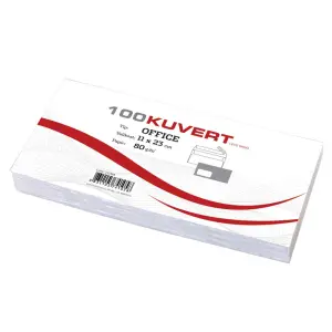Kuverta AMER. LO BELA 110x230 80gr 100/1
