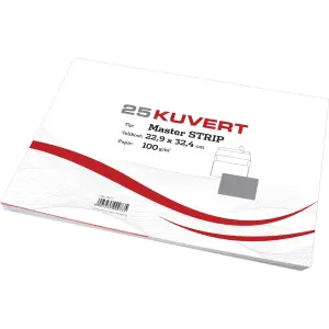 Kuverta C4 BELA 229X324mm 90gr 25/1